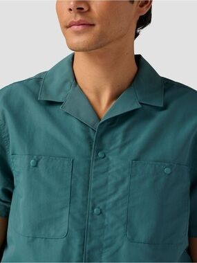 Men's Stoic Utility Button Up Short-Sleeve Casual Shirt